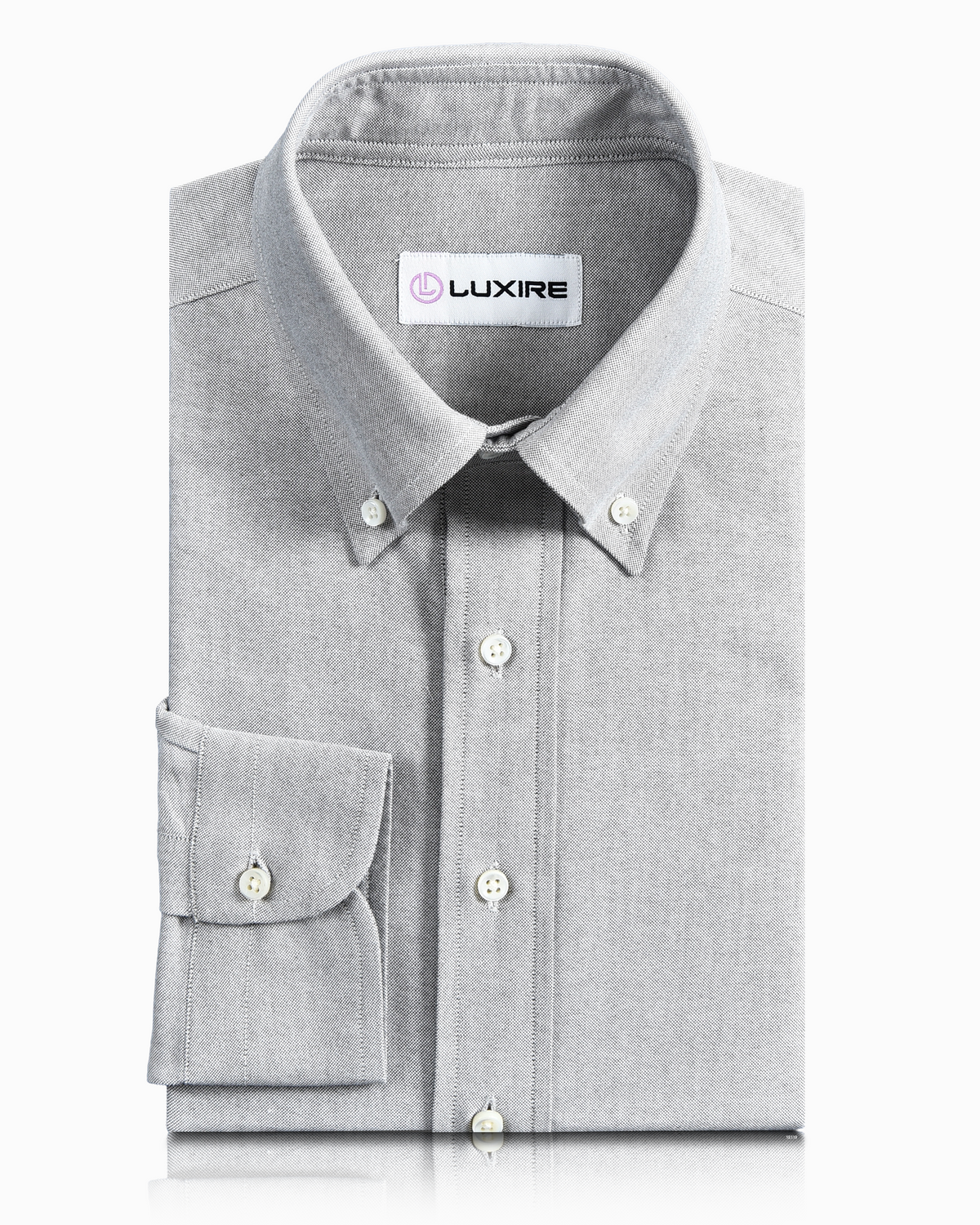 Pebble Grey Oxford Shirt - 1