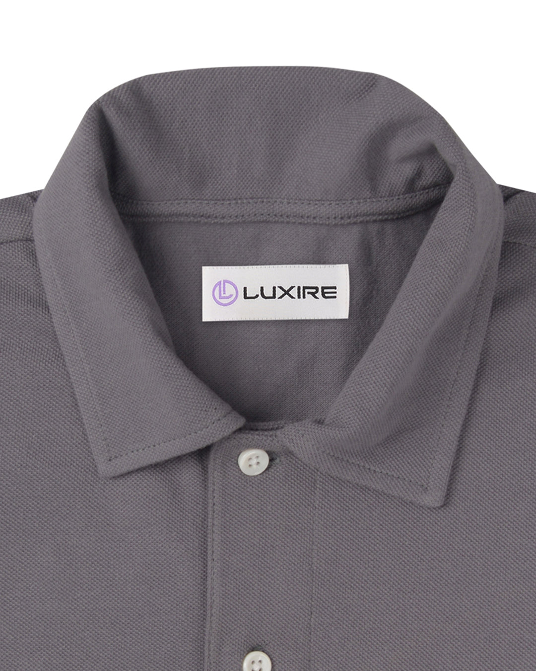Flint Grey Polo T-shirt - 2