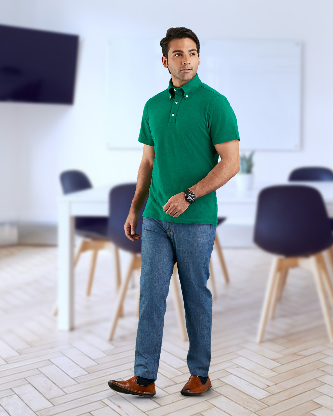 Racing Green Polo T-Shirt - 3