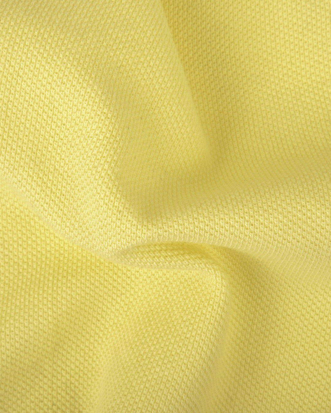 Mild Yellow Polo T-shirt - 4