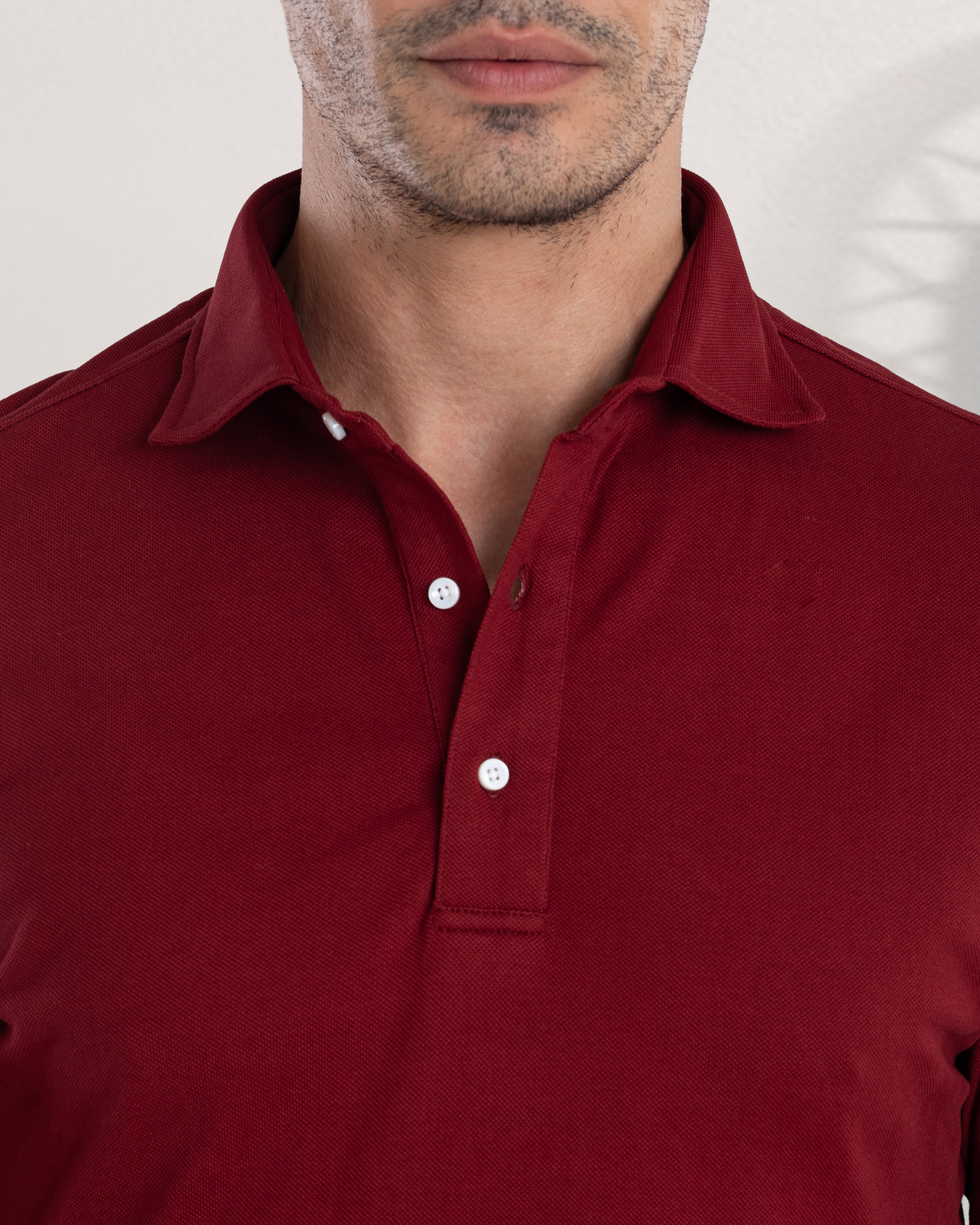 Maroon Polo T-Shirt - 4