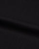 Close up view of stretch denim jeans for men by Luxire in black 3