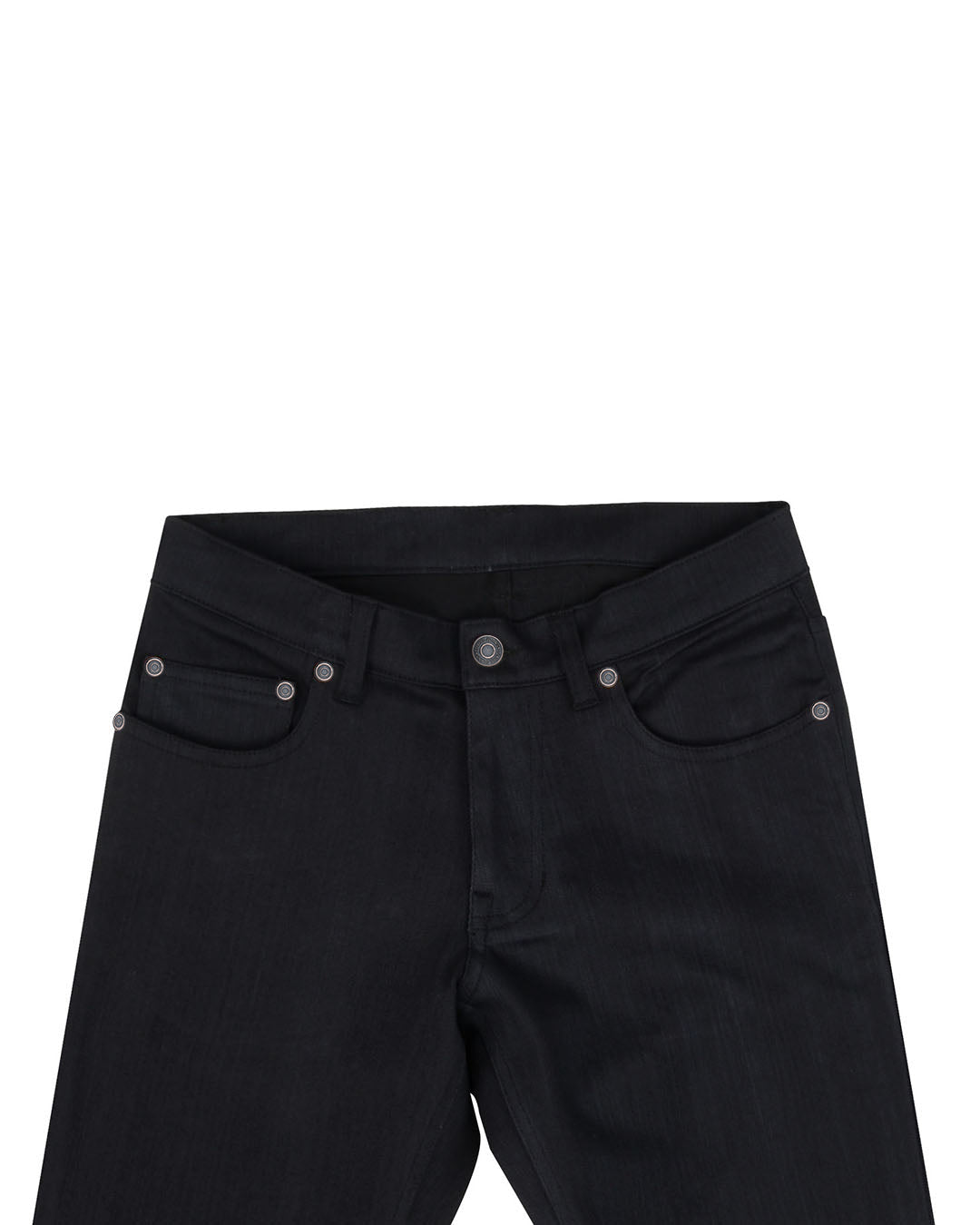 Black Stretch Denim Jeans - 2