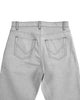 Back view of stretchable jeans for men by Luxire in grey