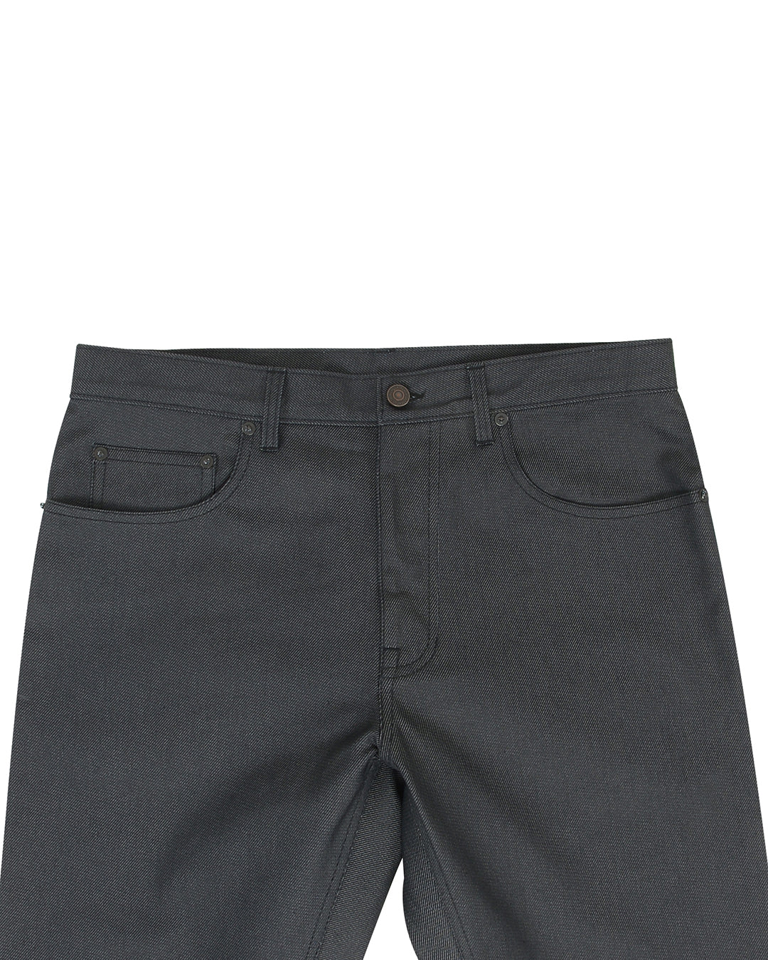 Waxed Jeans Charcoal Grey Jeans - 2