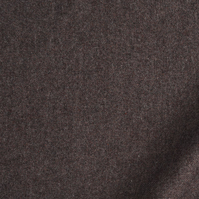 Vest in Mohagany Brown Cotton Flannel