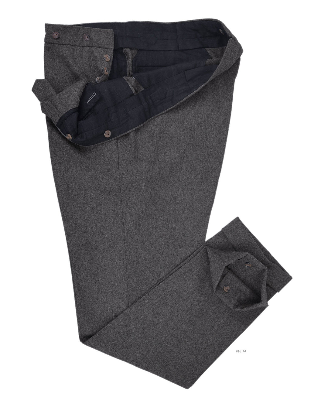 Fox Brothers Mid Grey Mid Weight Flannel - 2
