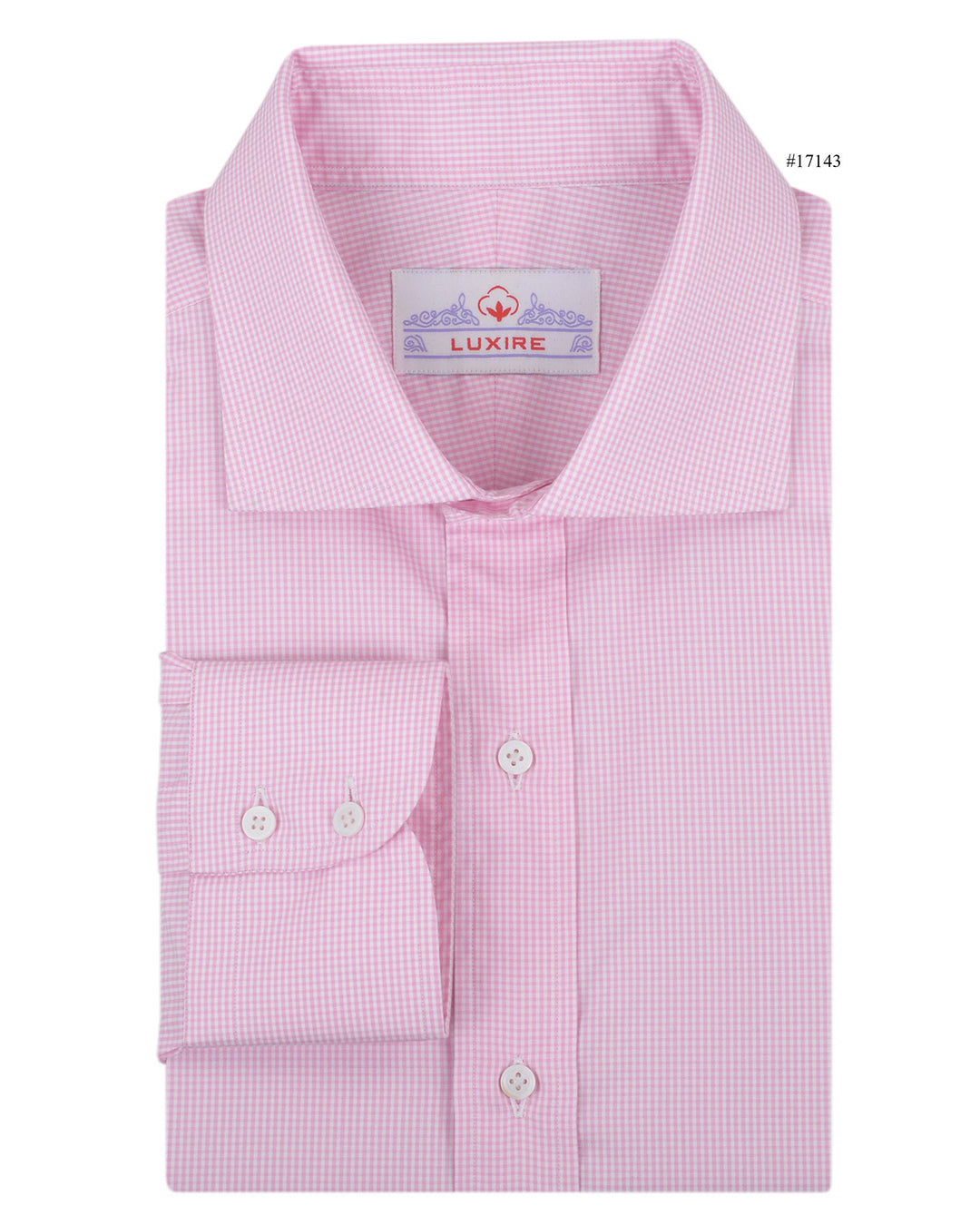 Pale Pink Dress Checks - 1