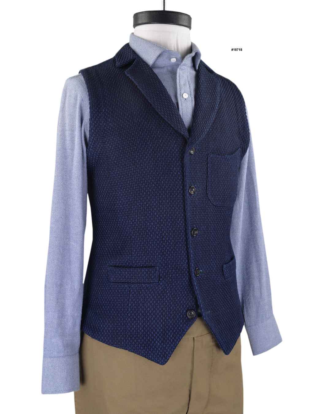 Indigo Heavy Sashiko Jacket - 8