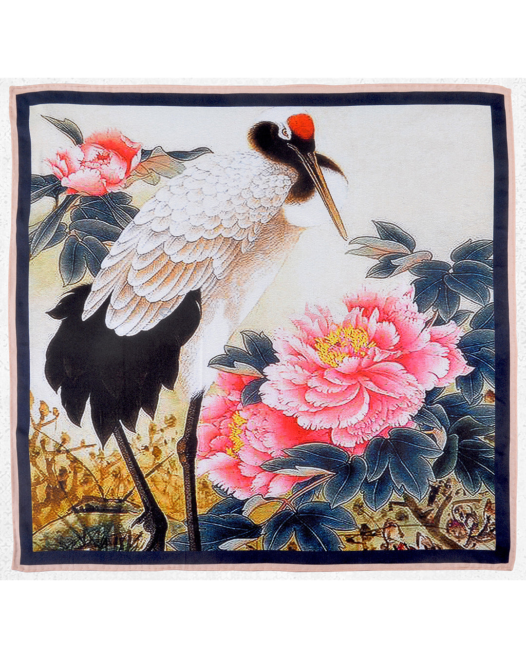 Pocket Square- Chinoiserie - 1