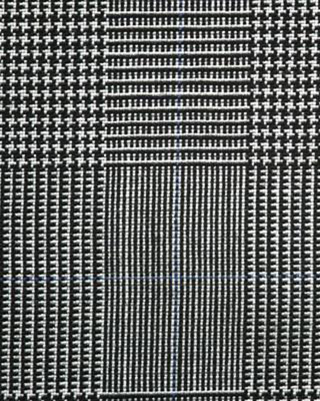 Dugdale Fine Worsted Pant - Grey Prince of Wales with Blue Overcheck - 4