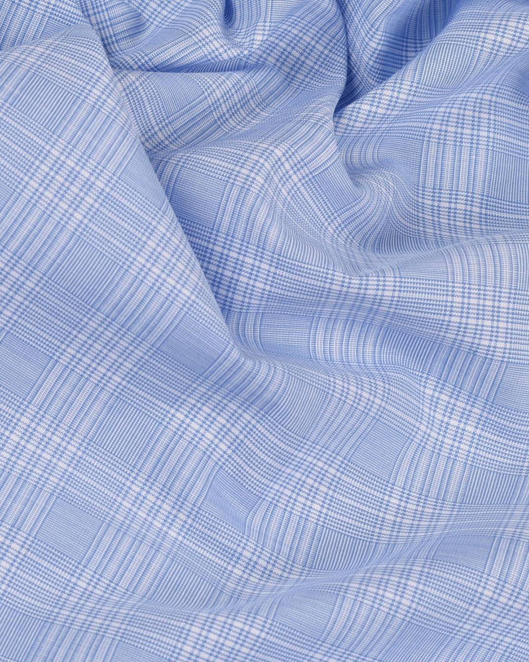 Sky Blue Pow Checks - 7
