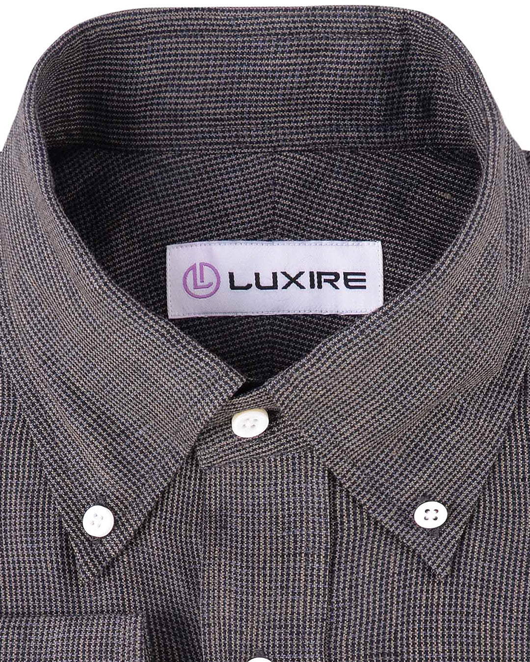 Brown Black Linen - 2