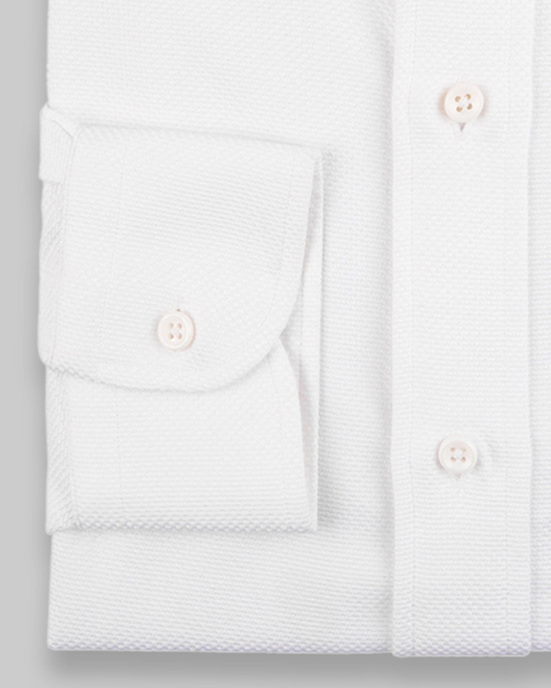 Grandi and Rubinelli Matt White Lustrous Shirt - 3