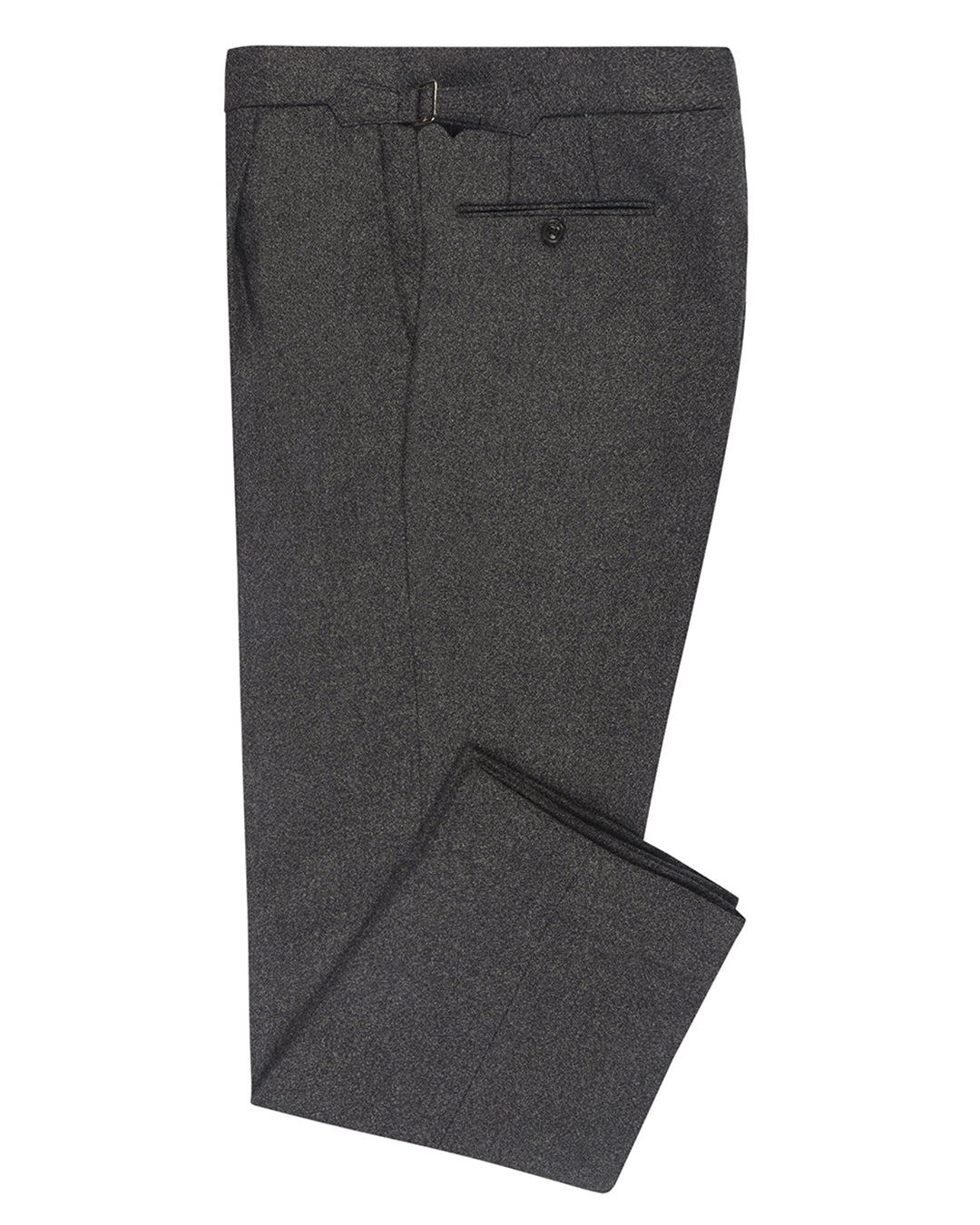 EThomas Wool Cashmere: Dark Grey Merino - 1