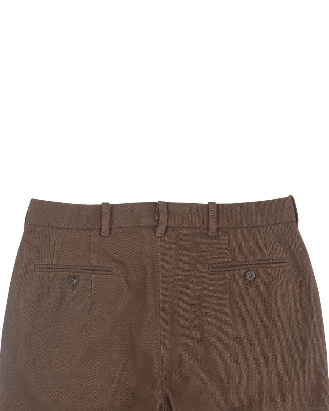 Brisbane Moss Cocoa Heavy Cotton Twill - 4