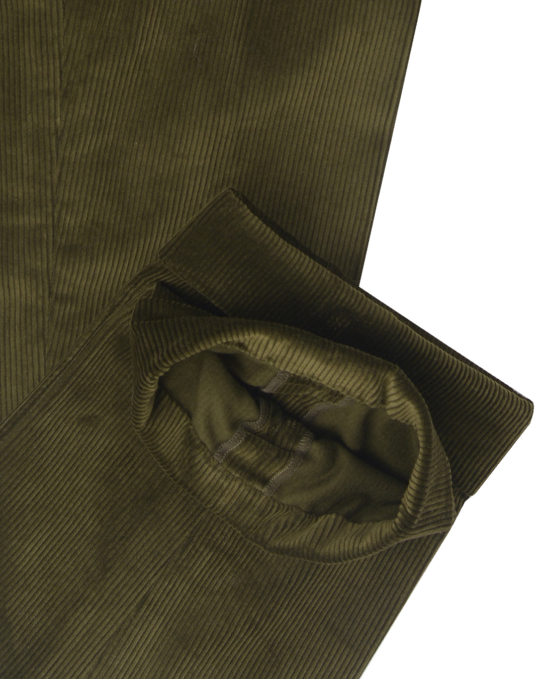 Brisbane Moss Dark Olive Needlecord - 6