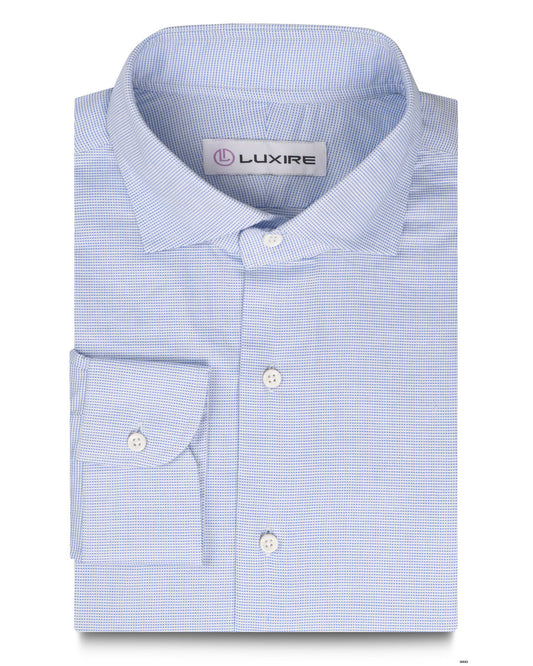 Monti Blue White Houndstooth
