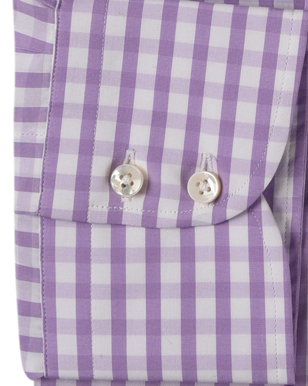 Purple Checks on White - 3