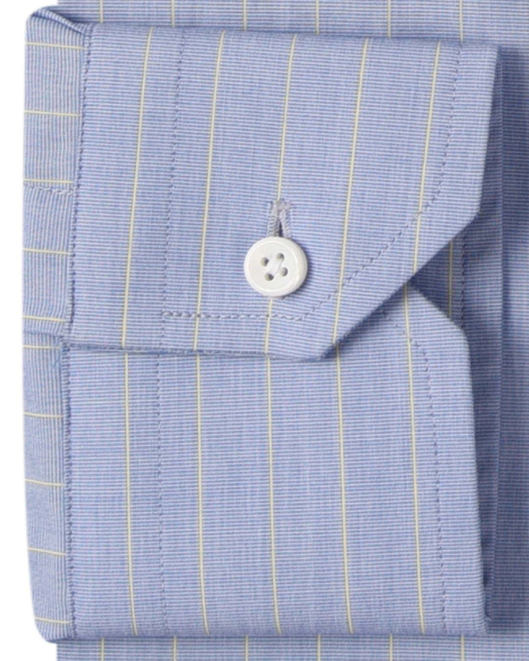 Yellow Pin Stripes on Blue End on End - 3
