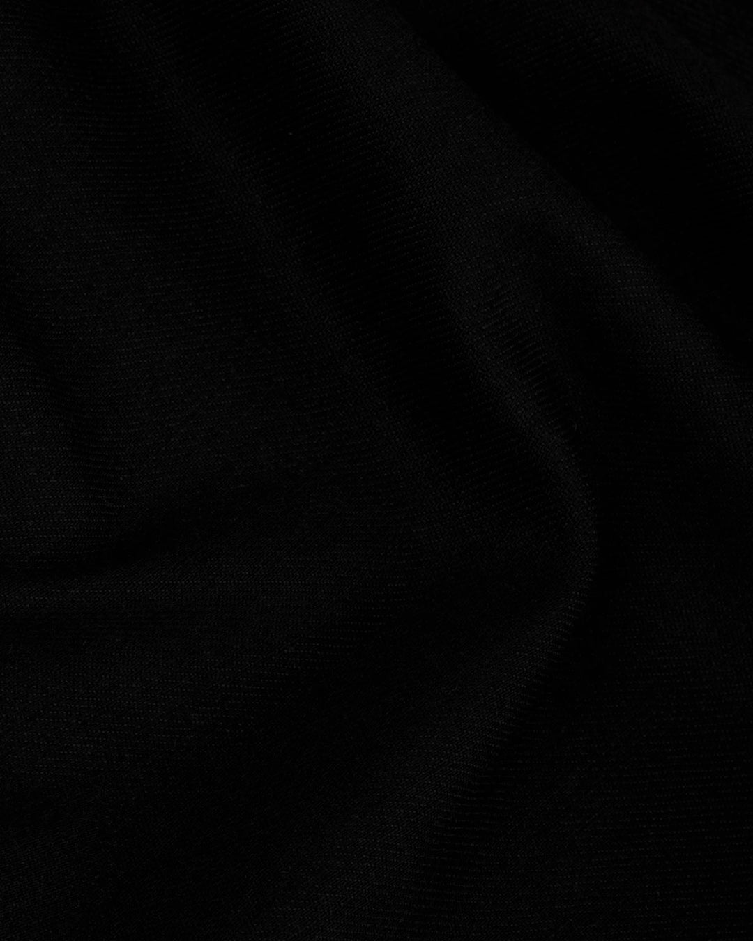 Sondrio Cotton: Black Heavy Denim Twill - 8