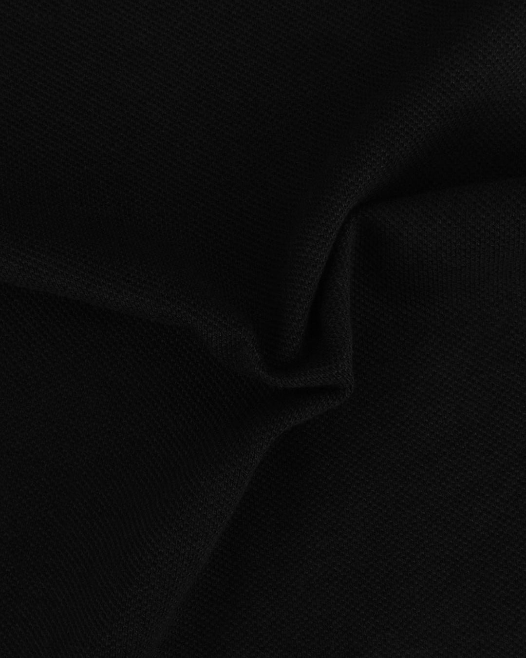 Coal Black Polo T-shirt - 3