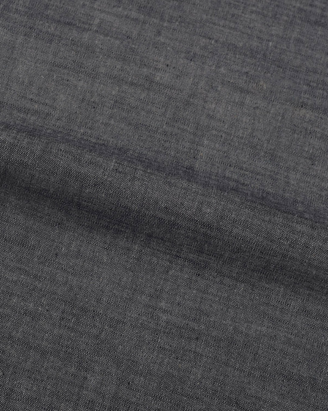 Grey Denim Chambray Shirt - 6