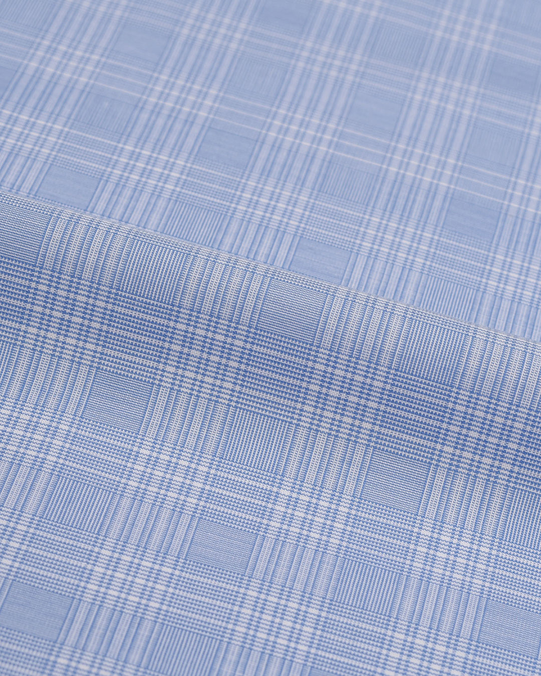 Sky Blue Pow Checks - 4