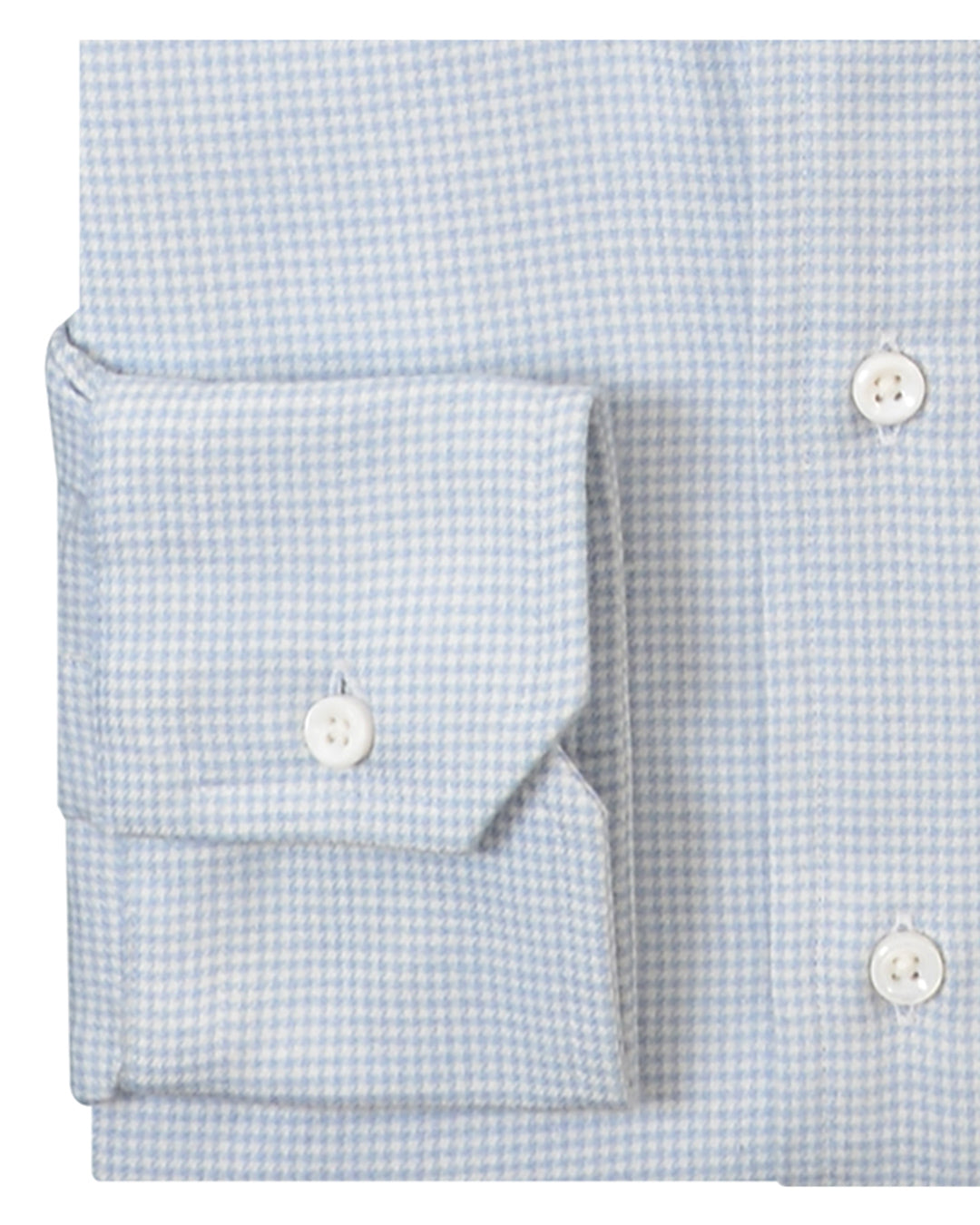 Cashmerello Alumo: Pastle Blue Houndstooth - 3