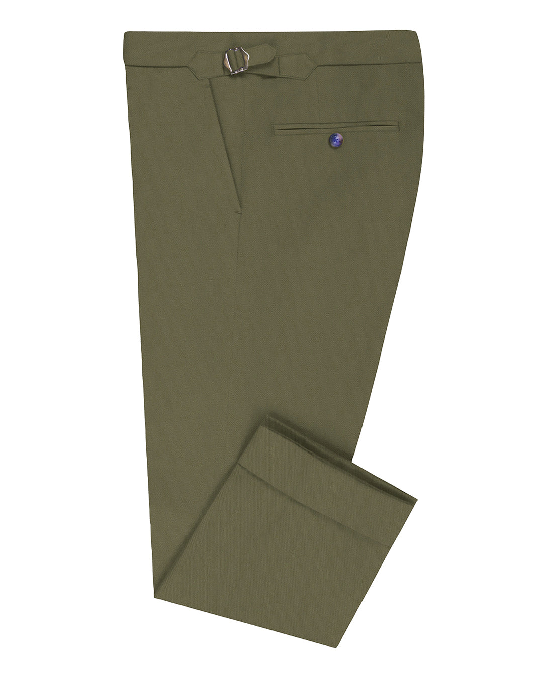 Brisbane Moss Moss Green Twill - 1