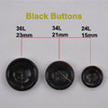 Black Horn Button