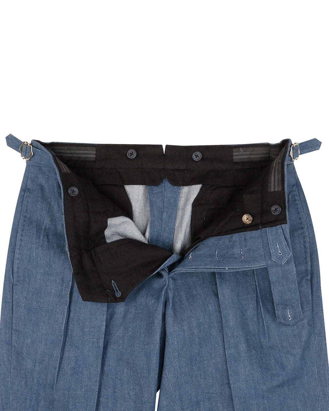 Blue Selvage With Turquoise Tint - 15 Oz - 3