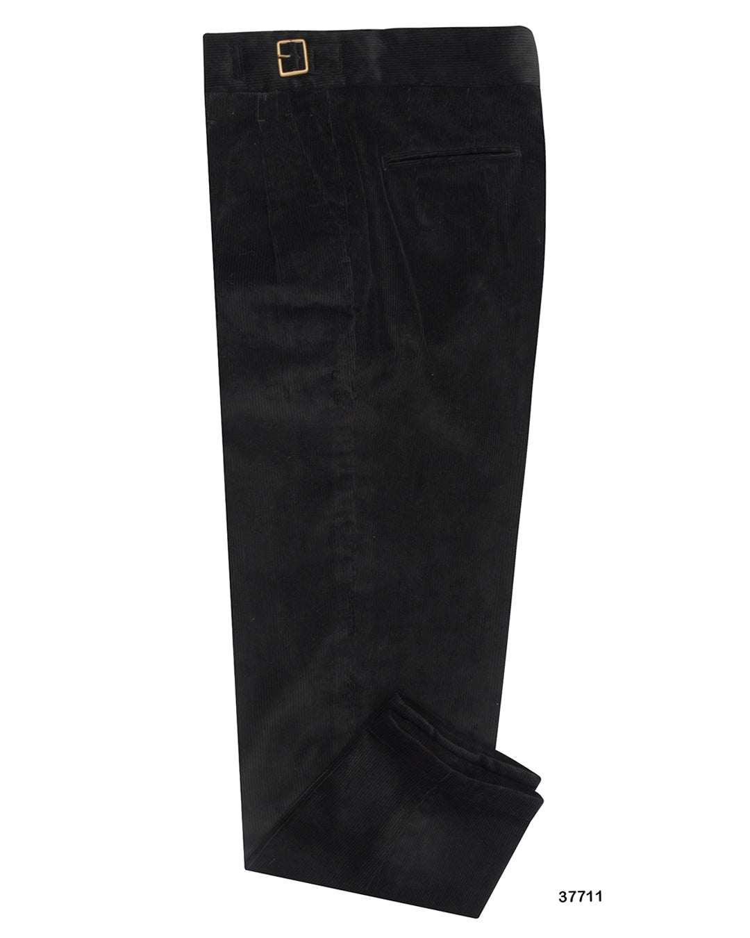 Brisbane Moss Black 10 Wale Corduroy - 1