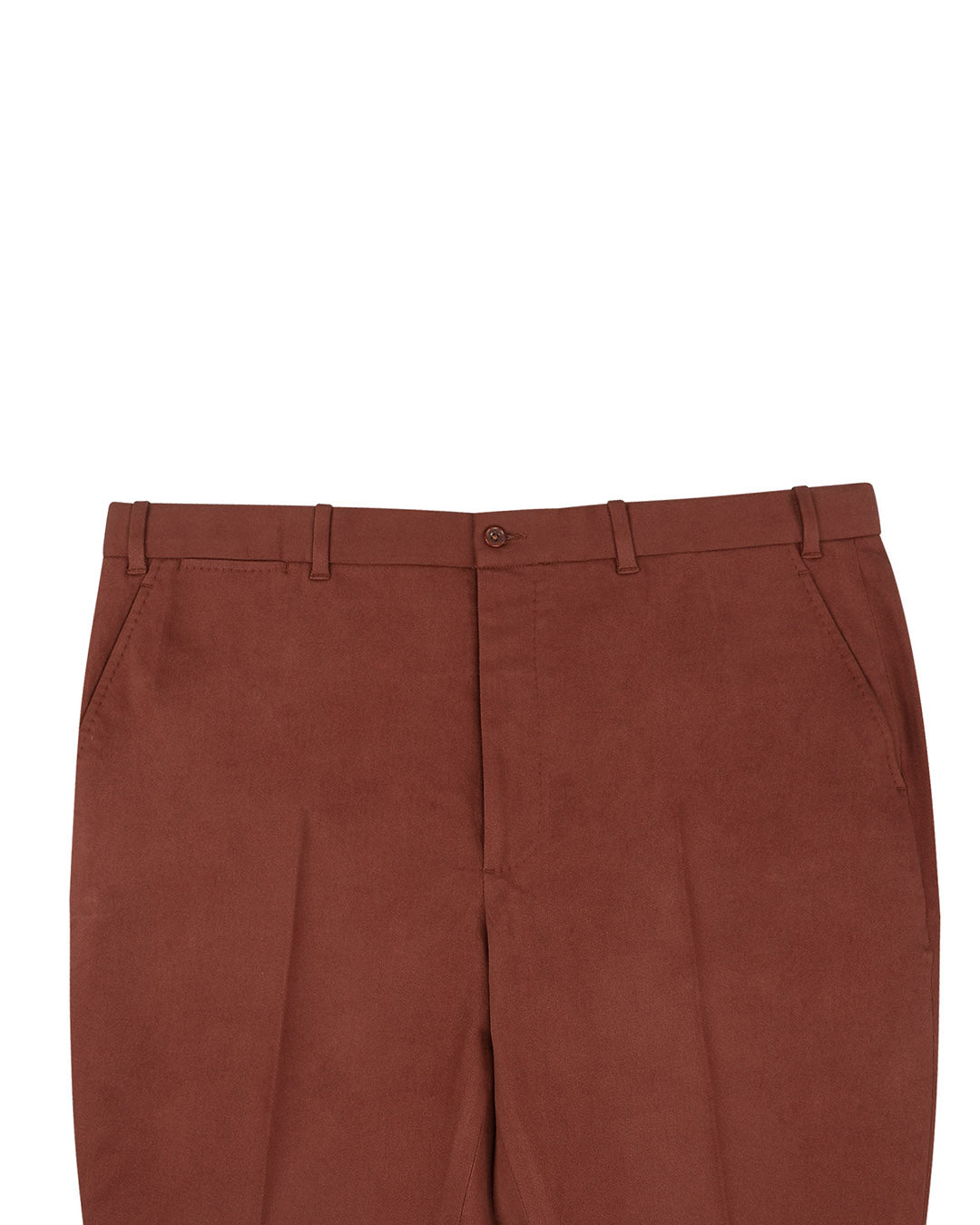 Brown 4-Way Stretchable Soft Chinos - 2