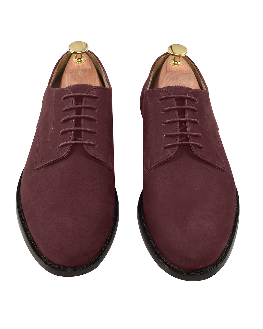 Nubuck Derby Burgundy - 3