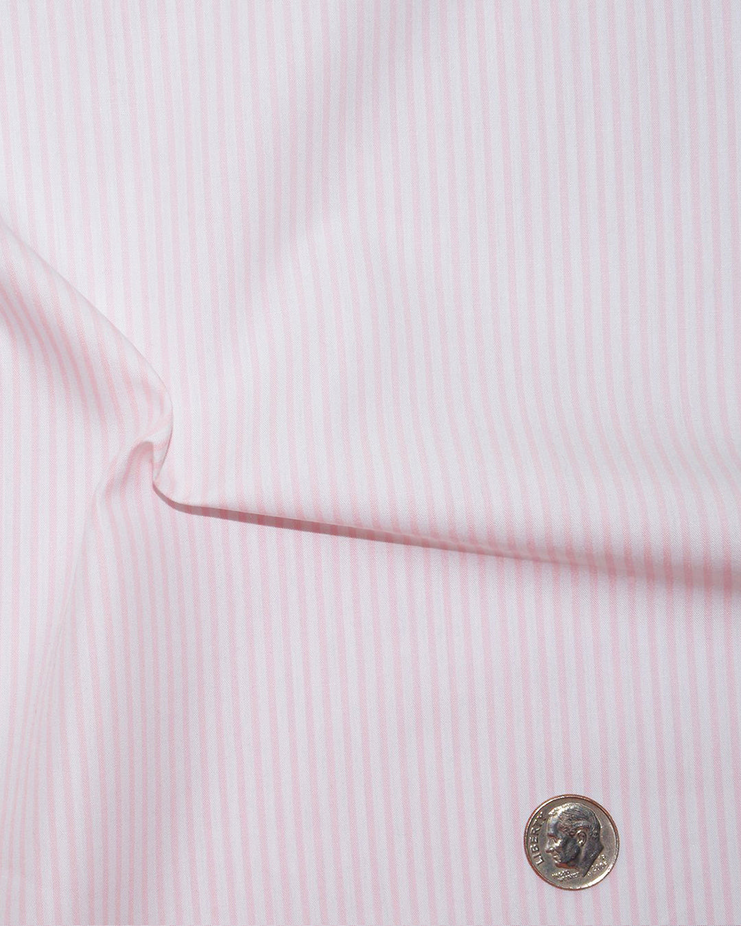 Blush Pink White Candy Stripes Shirt - 4
