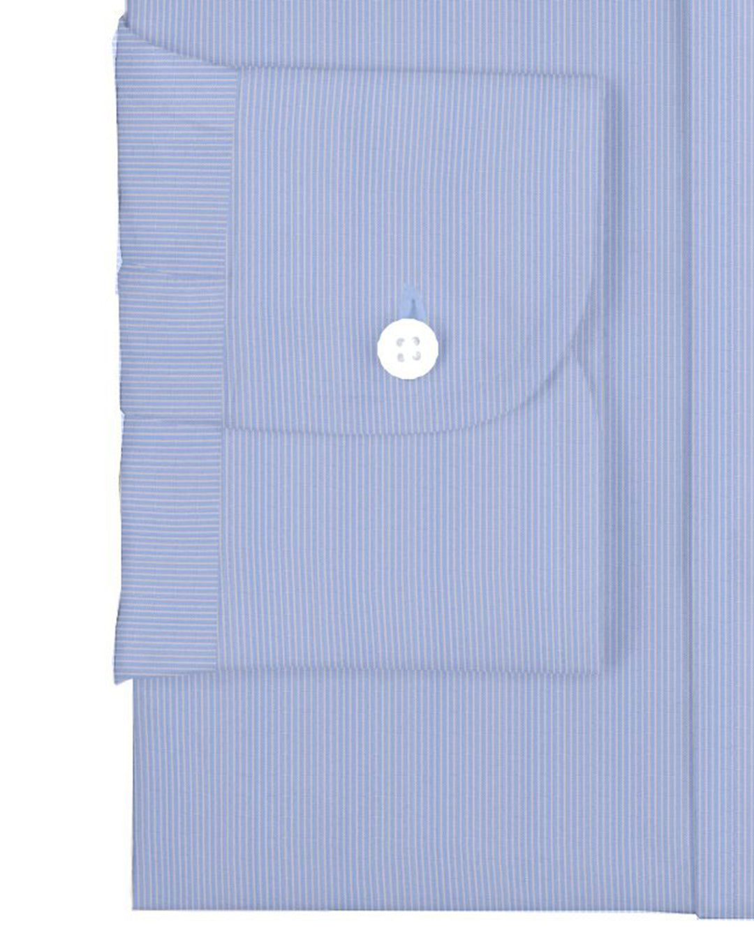 Baby Blue Whtile Candy Stripes Shirt - 3