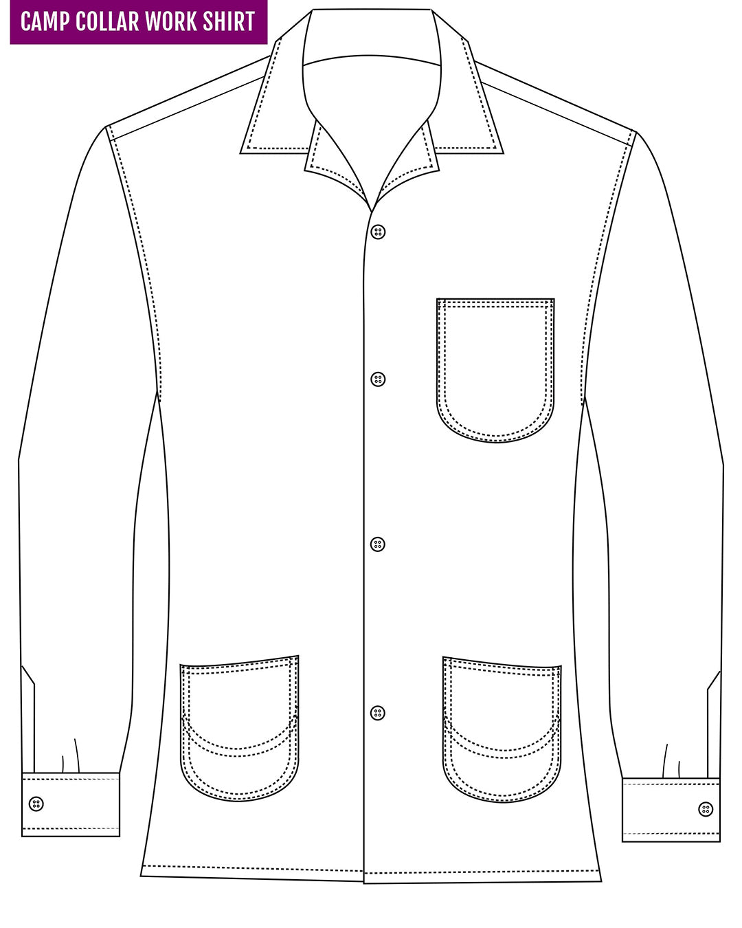 Mini Nightshadow Grey Gingham Flannel Work Shirt - 6