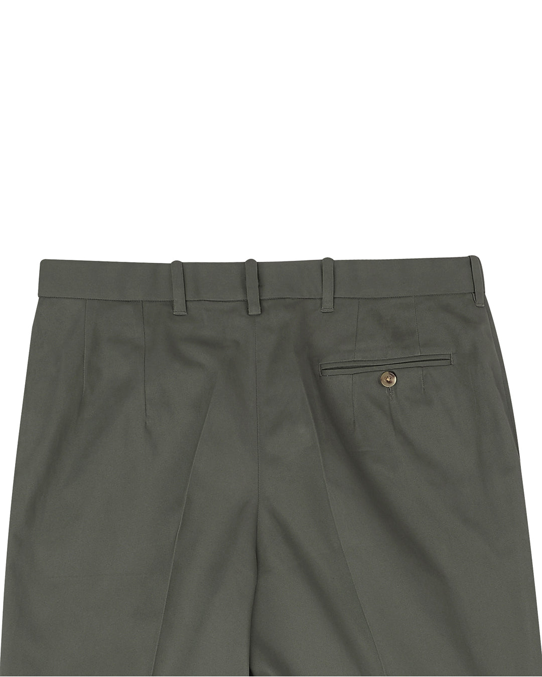 Castor Green Twill Chino - 4