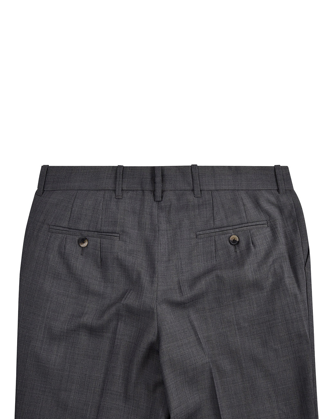 Grey Prince of Wales Dress Pant - 2