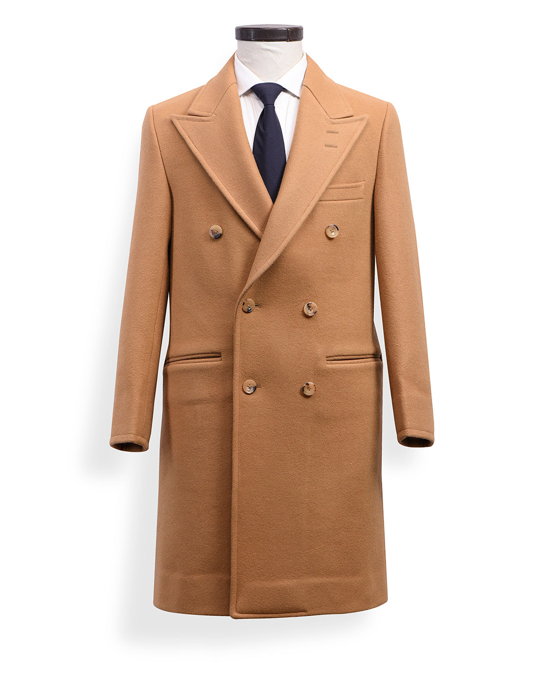 Luxire Wool Camel Over Coat - 1