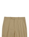 Dark Beige Plain Cotton Dress Pant