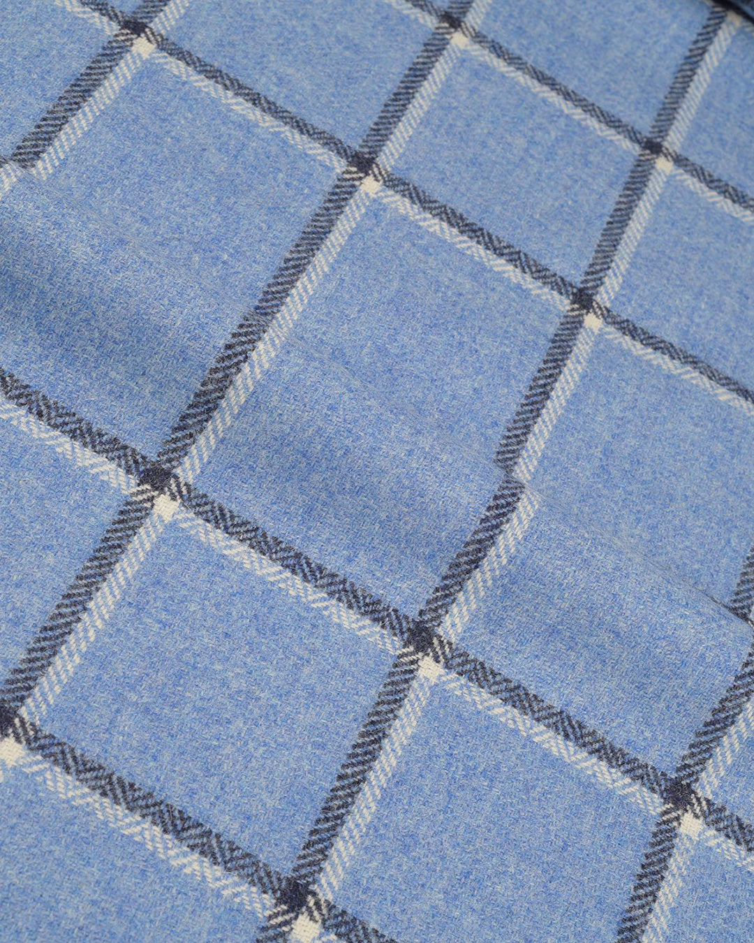 Dugdale Tweed: Blue Windowpane - 2