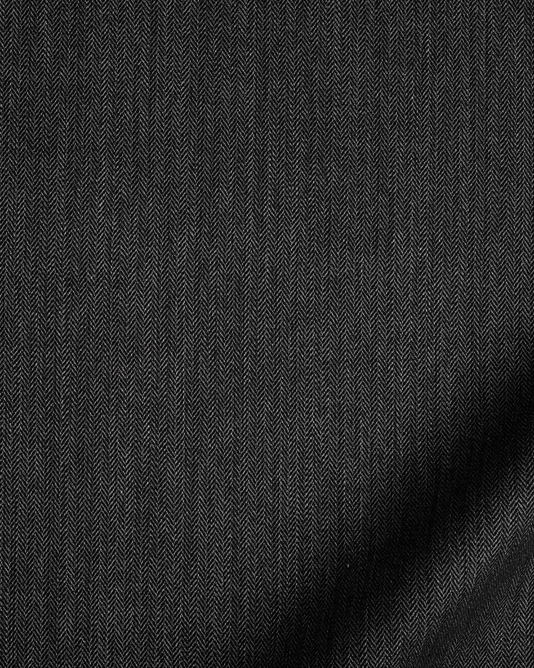 Performance Chino: Grey Herringbone - 5