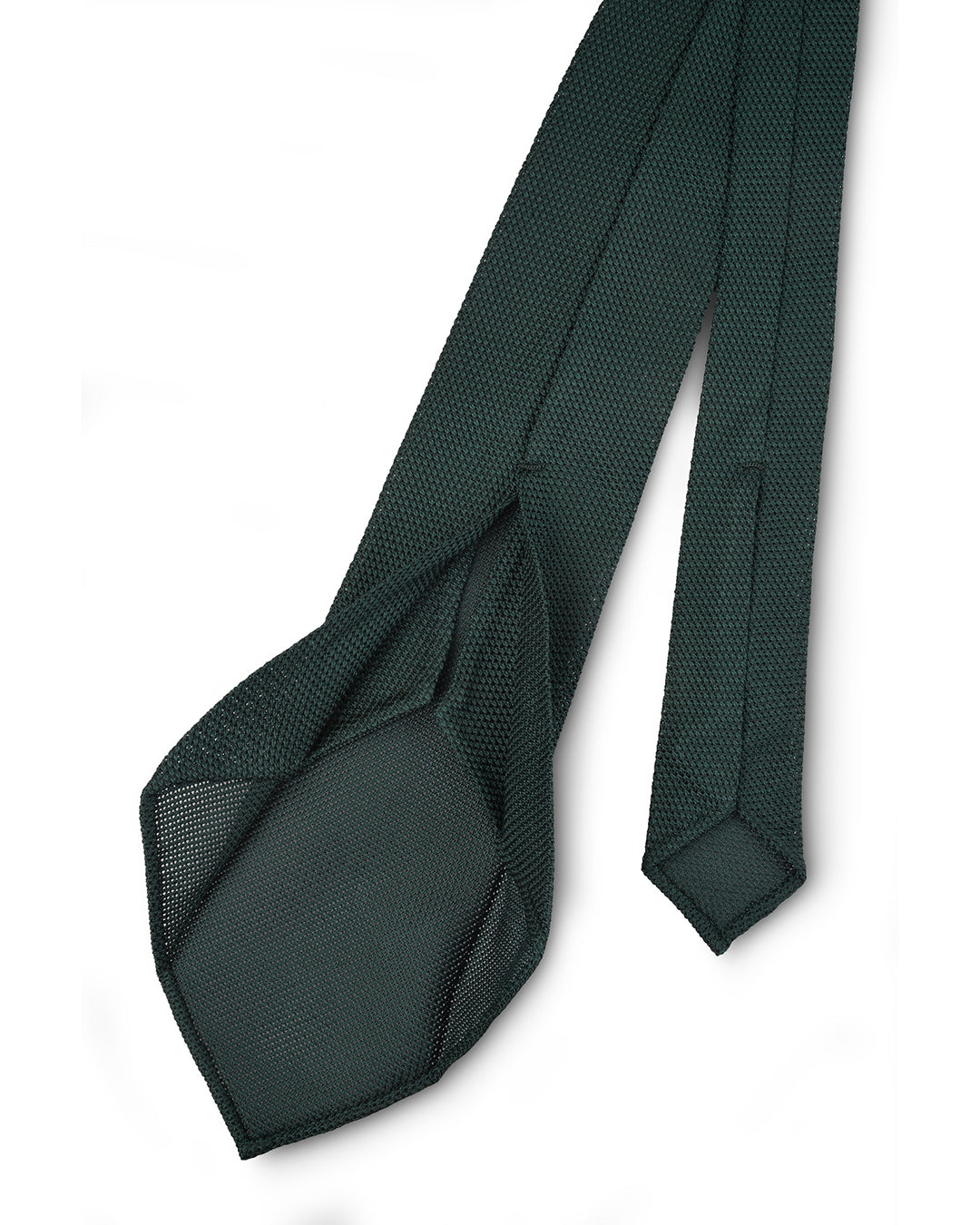 Grenadine Garza Fine Dark Green Tie - 2