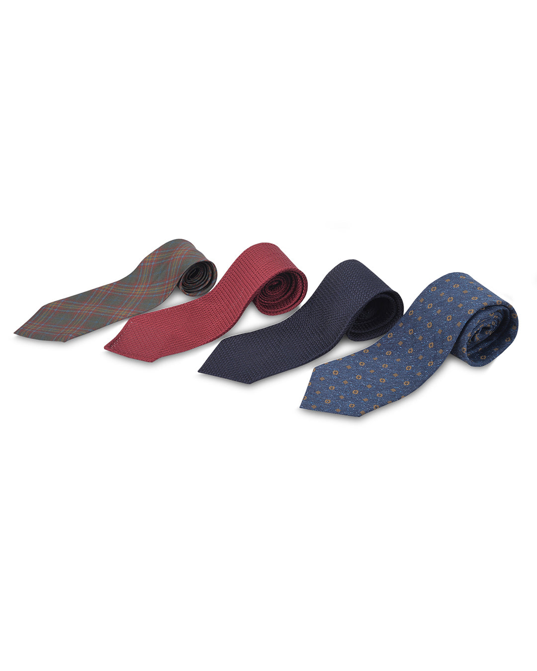 Grenadine Garza Grossa Maroon Tie - 3