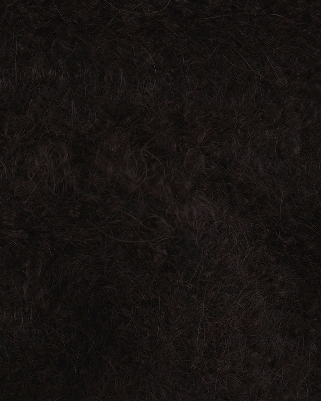 EThomas: Dark Brown Slubby Mohair - 2