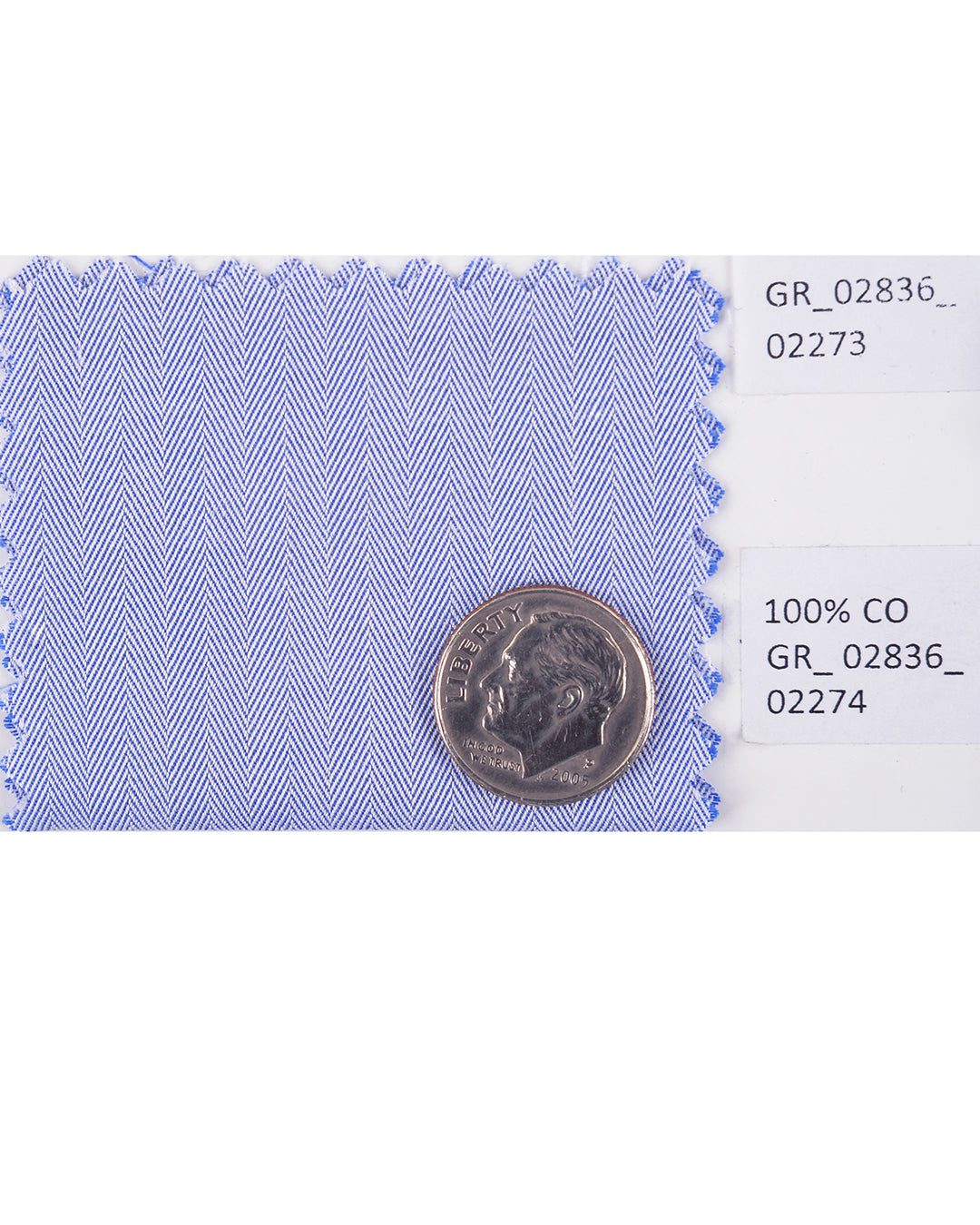 Grandi and Rubinelli Dark Blue Herringbone - 6