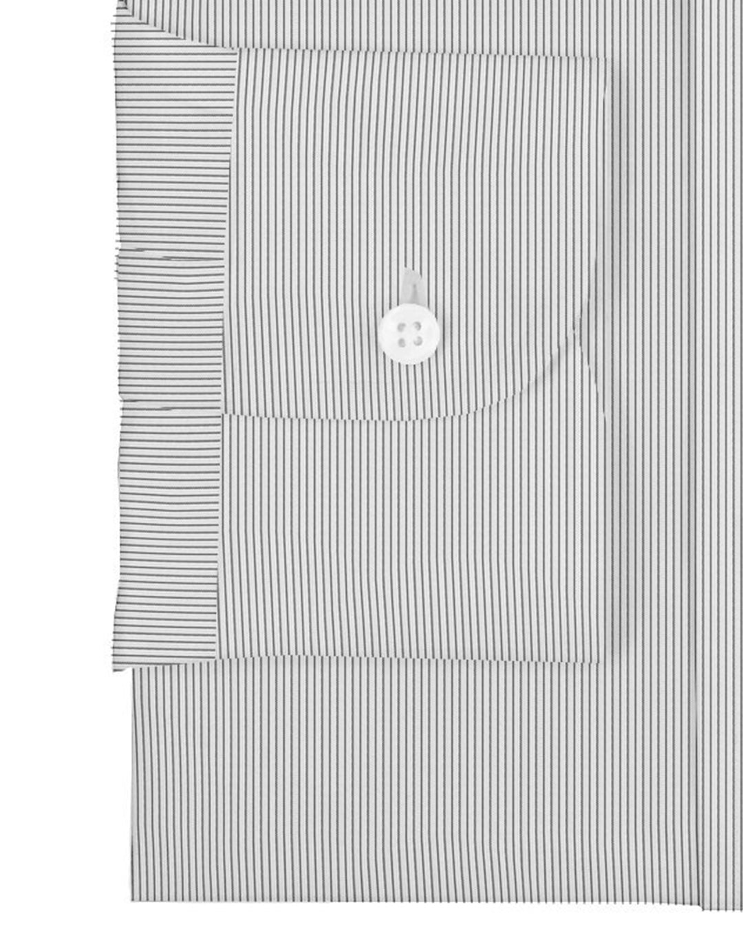 Black Pin Stripes on White - 3