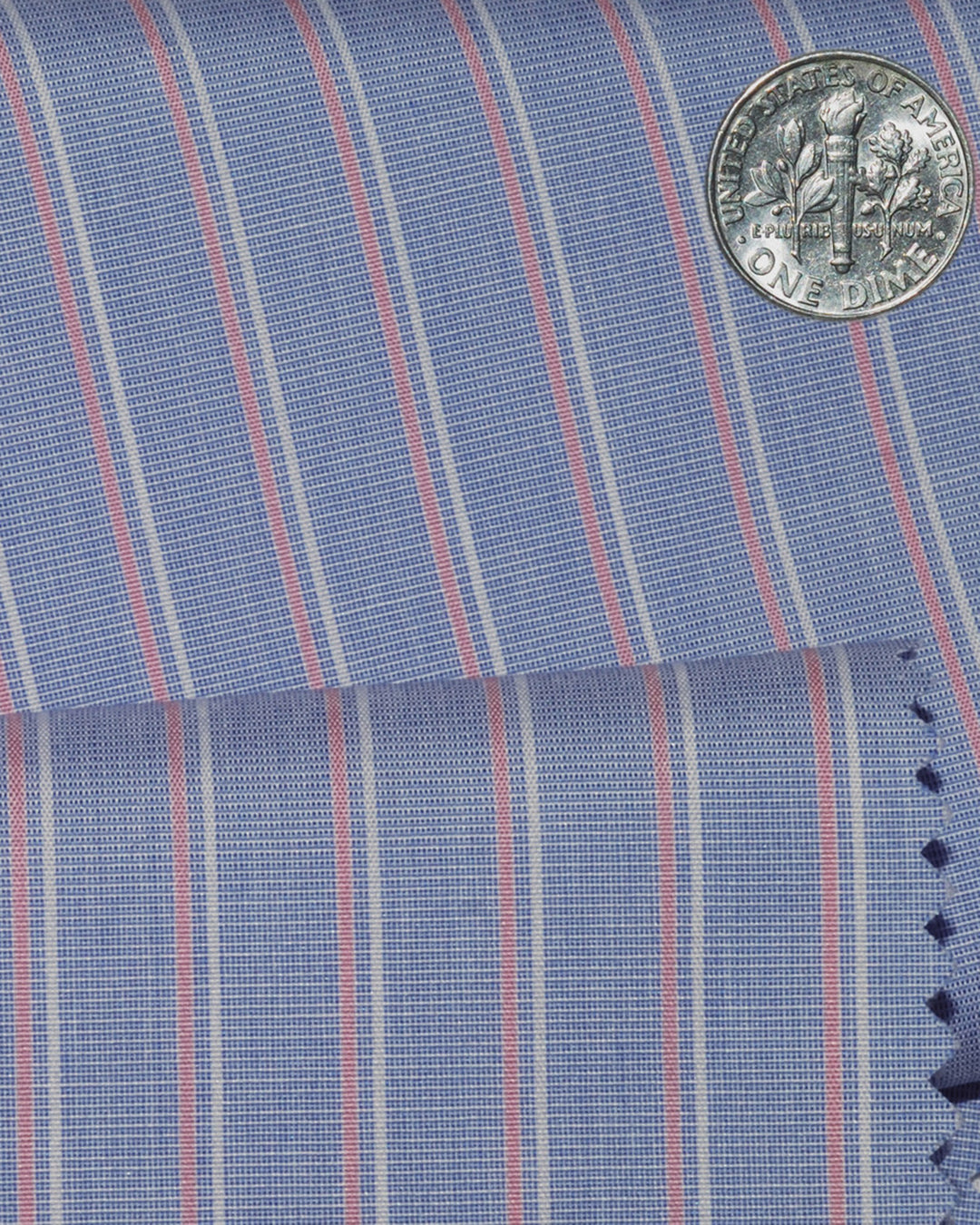 Monti Shadow Stripes On Blue end-on-End - 4